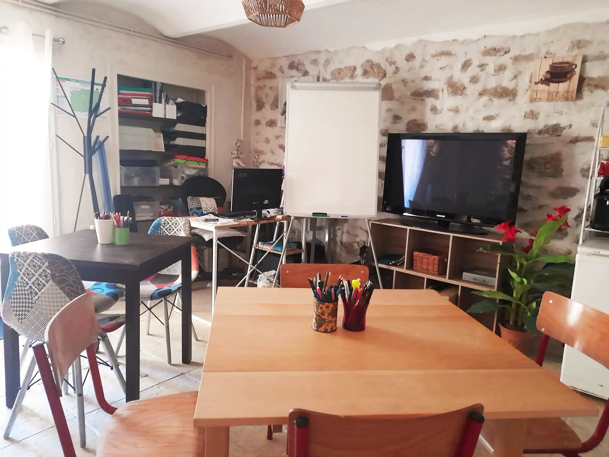 Salle de formation conviviale et équipée de MissionFormation à Argelès-sur-Mer.